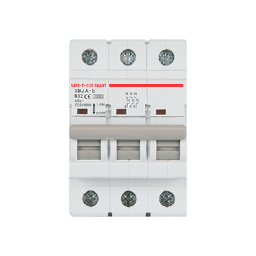 เซฟ-ที-คัท : เซอร์กิตเบรกเกอร์ (MCB) รุ่น SBJA-E แบบ EU (3 Pole)