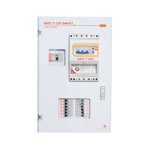 เซฟ-ที-คัท : โหลดเซ็นเตอร์พร้อมเครื่องตัดกระแสไฟฟ้ารั่วRCBO แบบ USA